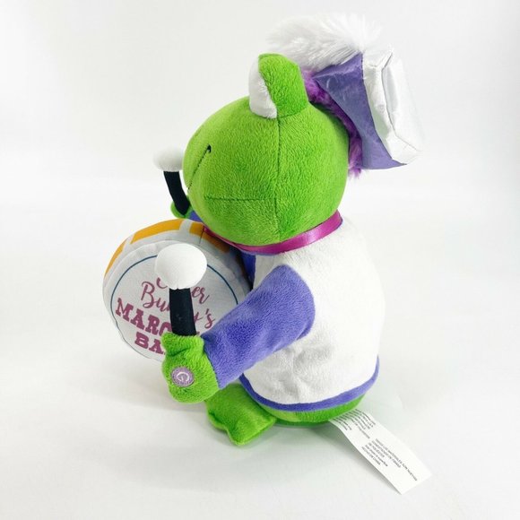 Gemmy FROG Easter Bunny Marching Band Animated Singing Plush Drummer Tested Work - Picture 2 of 12